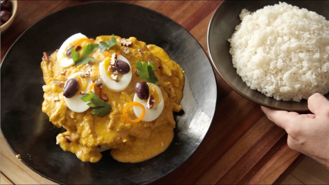 Ají de gallina peruano al estilo Gastón Acurio